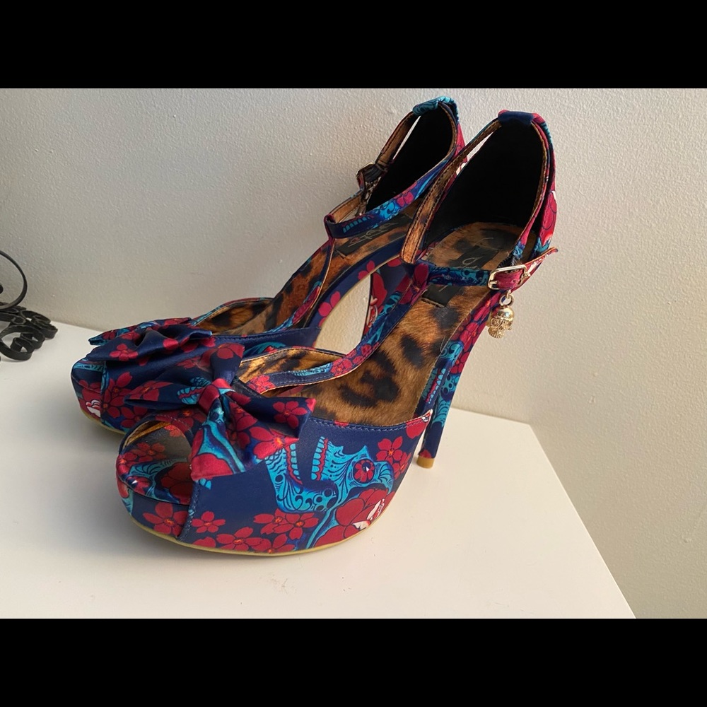 Iron Fist Skull & Flowers heels - Picture 6 of 16